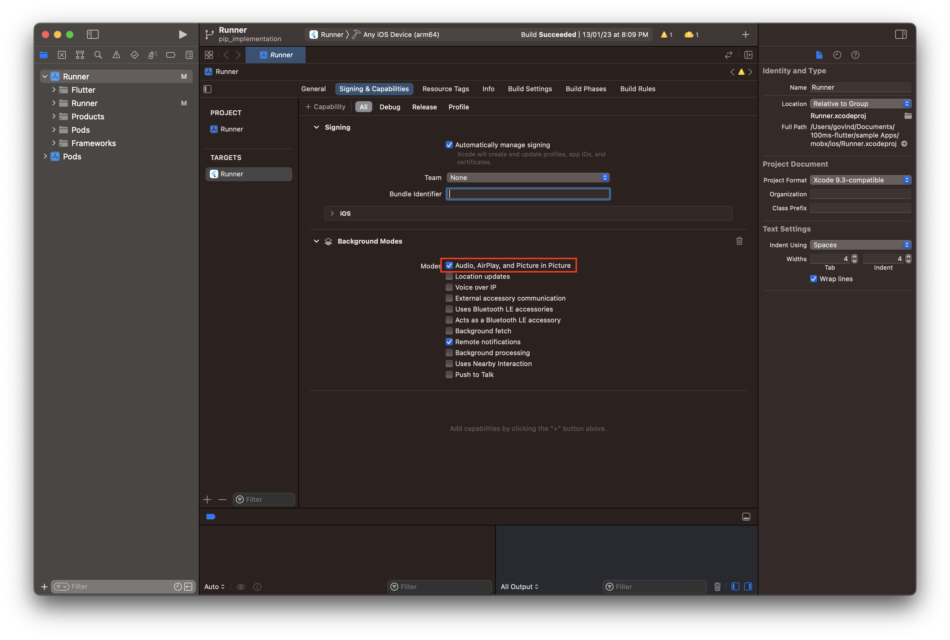 backgroundProcessing