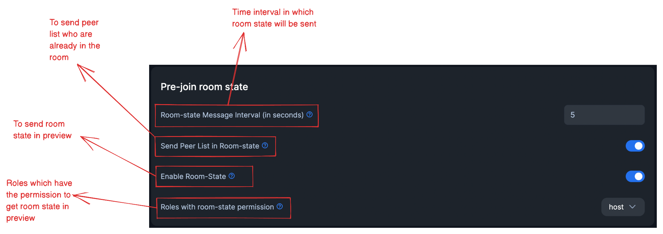 Room State in preview