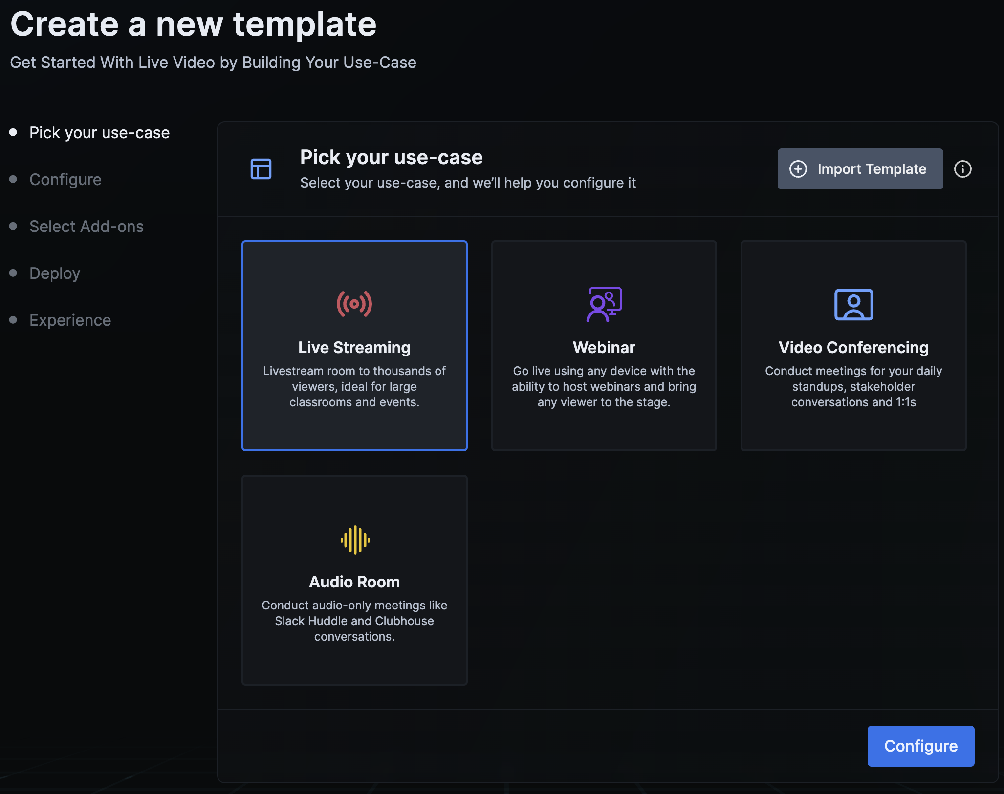 select live streaming