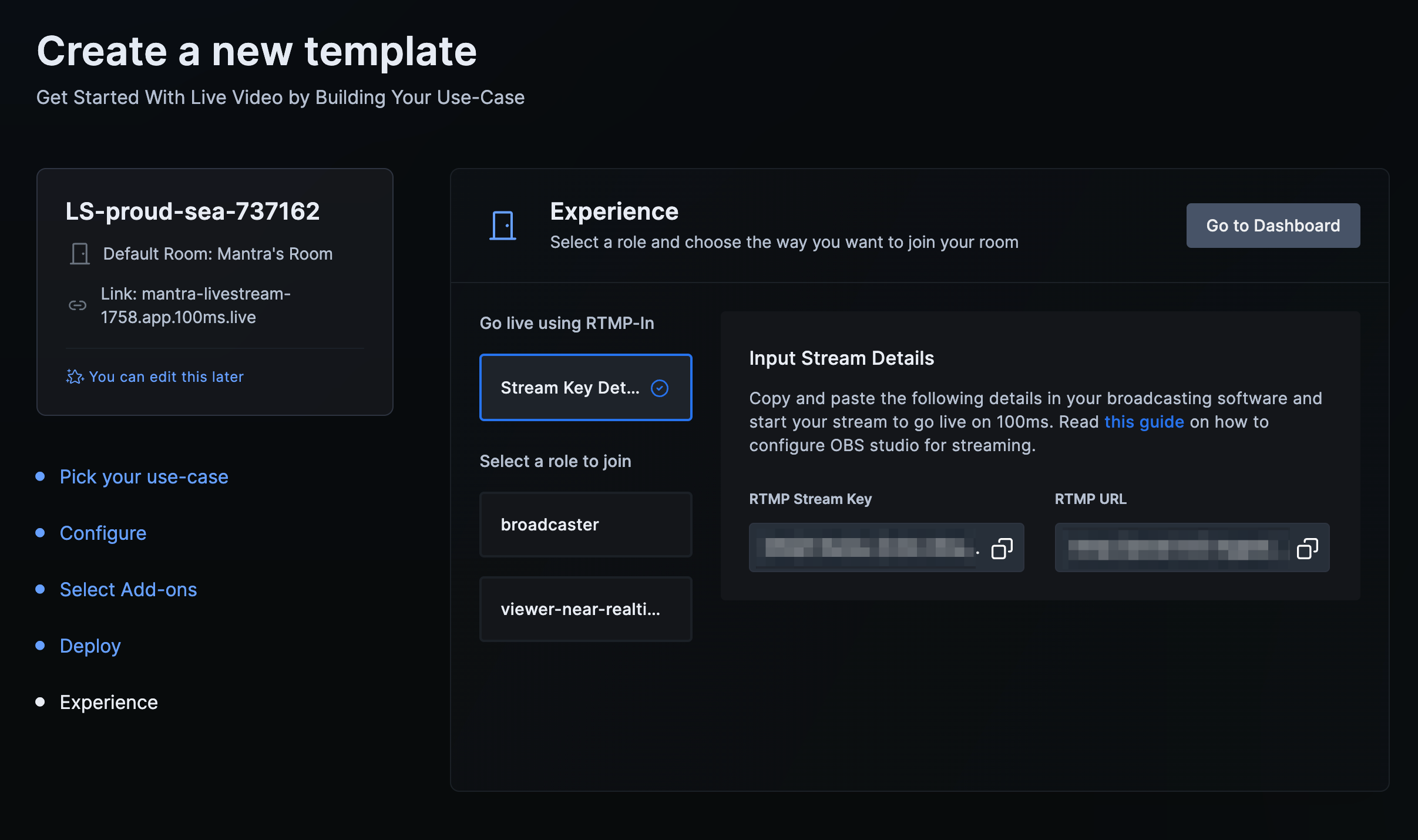 rtmp stream key details
